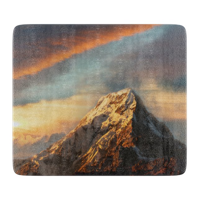 Majestic Mountain Schneidebrett (Vorderseite)
