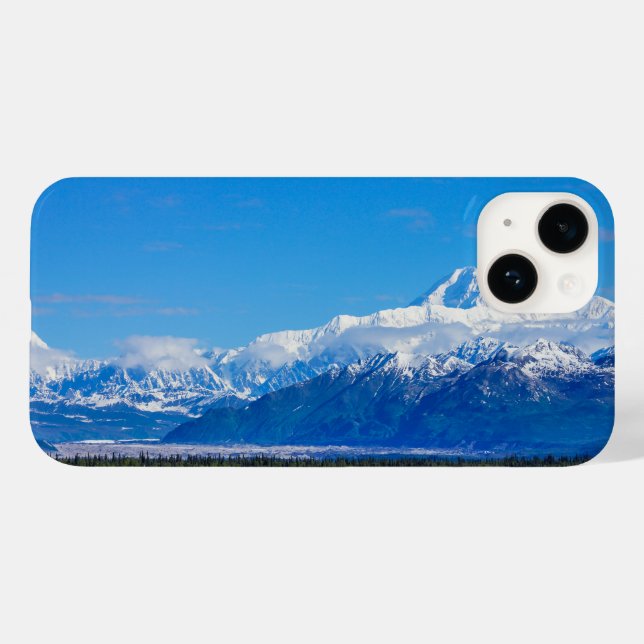 Majestic Mt McKinley Case-Mate iPhone Hülle (Rückseite (Horizontal))