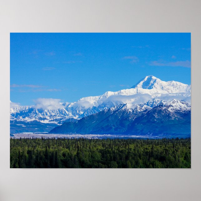 Majestic Mt McKinley Poster (Vorne)