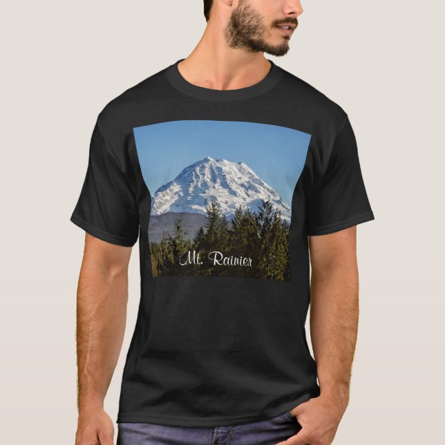Majestic Mt Rainier T-Shirt (Vorderseite)