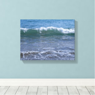 Majestic Ocean Wave Crash - Küstenwall Art Print Leinwanddruck