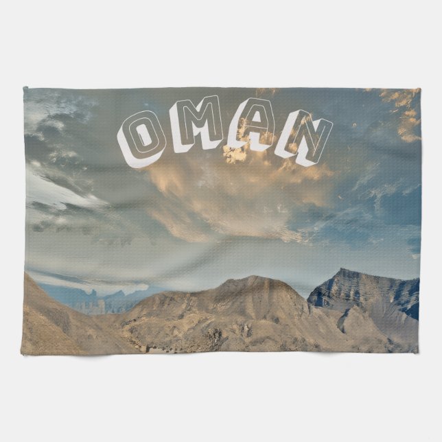 Majestic Oman Geschirrtuch (Horizontal)
