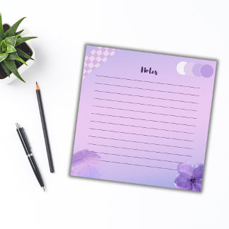 Majestic Orchid Notizblock