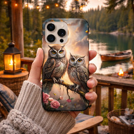 Majestic Owl Design iPhone 15 Pro Hülle
