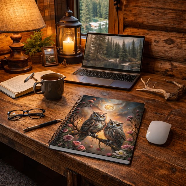 Majestic Owl Design Notizbuch (Von Creator hochgeladen)