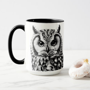 Majestic Owl Tasse mit zwei Eulen