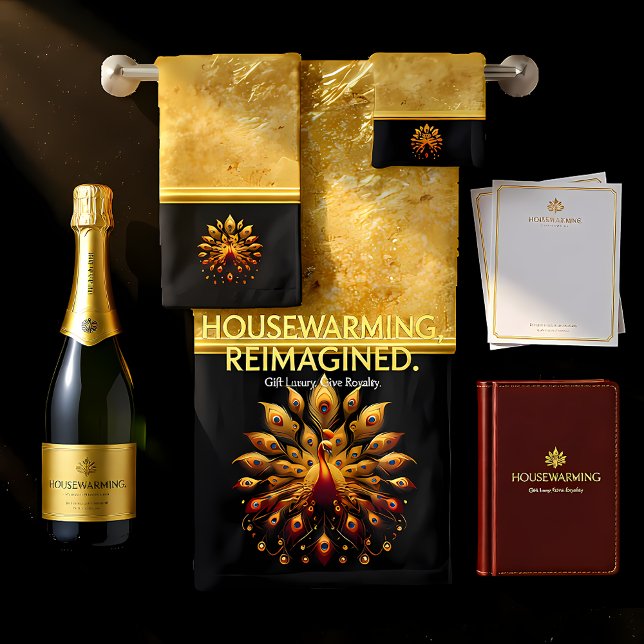 Majestic Peacock, der sein Plumps zeigt Badhandtuch Set (Von Creator hochgeladen)