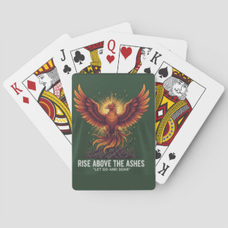 Majestic Phoenix Rising: Motivational Resilience  Spielkarten