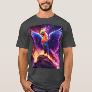 "Majestic Phoenix Wiederauferstehung: Lebhafter fa T-Shirt