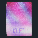 Majestic Pink Lila Nebel Galaxy Glitzer iPad Pro Hülle<br><div class="desc">Dieses gürtelhafte und majestätische Bild ist perfekt für das Mädchen. Es enthält Imitate, die funkelnd neonfarben, lila und blauer Glitzer gedruckt wurden, der von den Polarlichtern inspiriert wurde. Es ist hübsch, elegant, modern und trendig. ***WICHTIGE HINWEIS FÜR DESIGN: Für individuelle Designanforderungen, wie z.B. passende Produkte, Farbänderungen, Platzierungsänderungen oder andere Änderungswünsche,...</div>