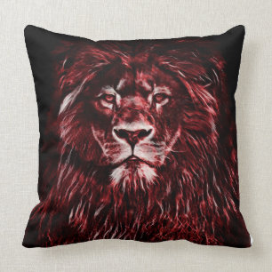 Majestic Red Lion Kissen