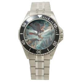 Majestic Red-Tail Hawk Soaring Armbanduhr