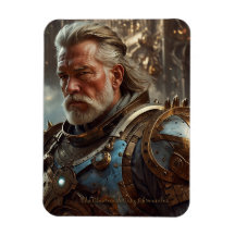 Majestic Regal King Flexible Foto Magnet