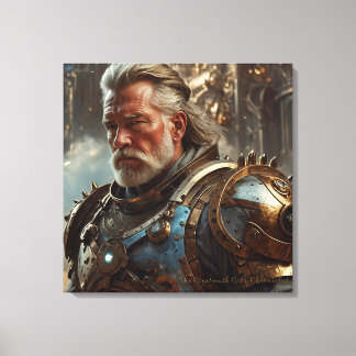 Majestic Regal King Stretched Canvas Print Leinwanddruck