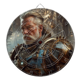 Majestic Regal Steampunk King Dartboard Dartscheibe