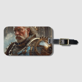Majestic Regal Steampunk King Luggage Tag Gepäckanhänger