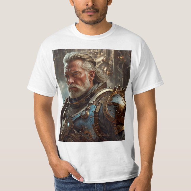 Majestic Regal Steampunk King T - Shirt (Vorderseite)