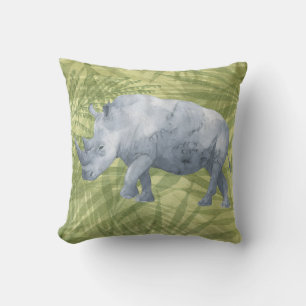 Majestic Rhino Kissen
