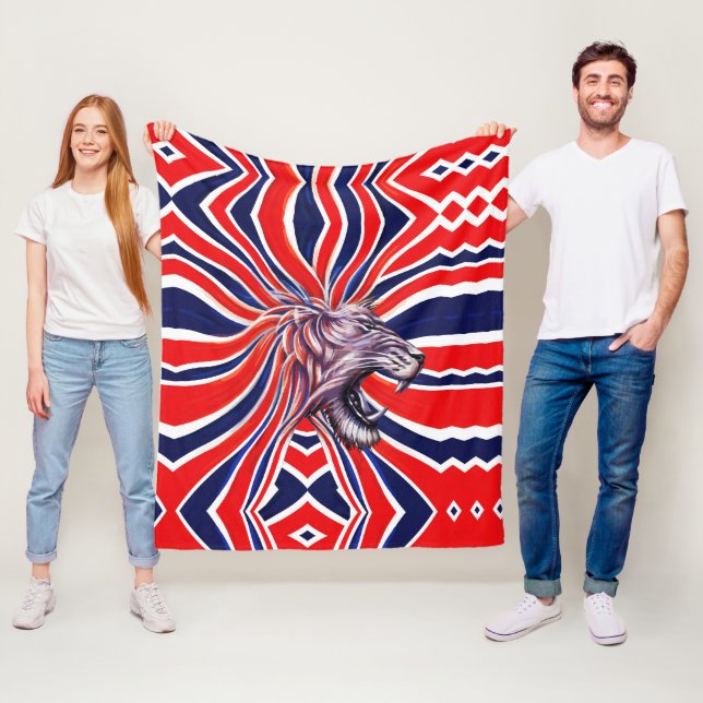 Majestic Roar Fleecedecke (Beispiel)