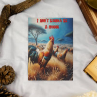 Majestic Rooster Amidt Verdant Grassland