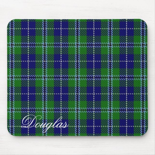Majestic Scottish Clan Douglas Tartan Mousepad (Vorne)