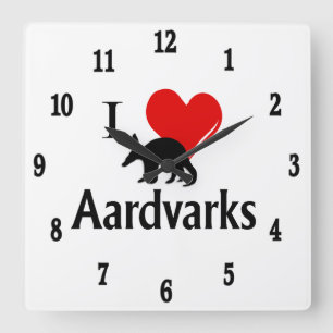 Majestic Smarald Owl römische Zahlen Quadratische Wanduhr