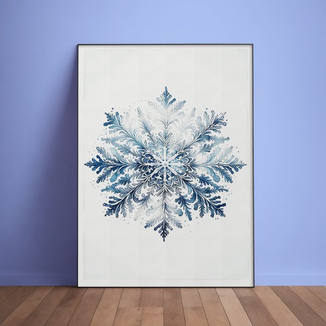 Majestic Snowflake Poster (Von Creator hochgeladen)