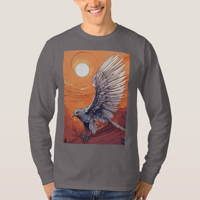 Majestic Soar: Eagle Vision T-Shirt (Vorderseite)