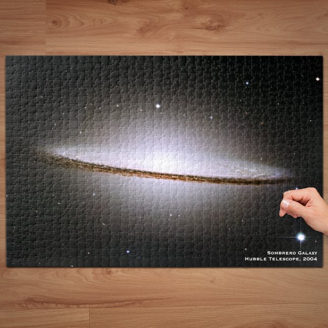 Majestic Sombrero Galaxy Hubble Telescope 2004 Puzzle (Von Creator hochgeladen)