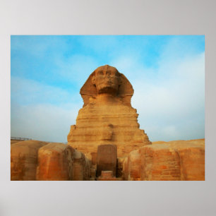Majestic Sphinx Pyramids Ägyptisches Poster