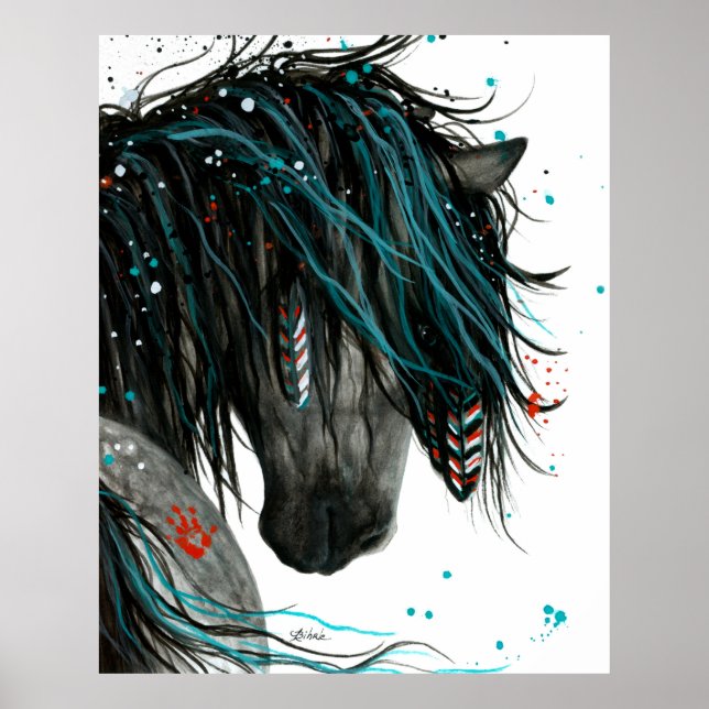 Majestic Spirit Horse von AmyLyn Bihrle Poster (Vorne)