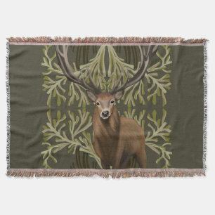 Majestic Stag Abstrakt Grünwald Decke