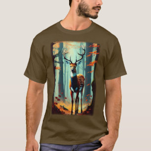 Majestic Stag Amidor Herbstplendor #3 T-Shirt