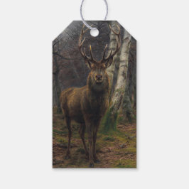 Majestic Stag, König des Waldes Geschenkanhänger