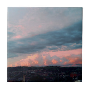 Majestic Sunset in Wales Fliese