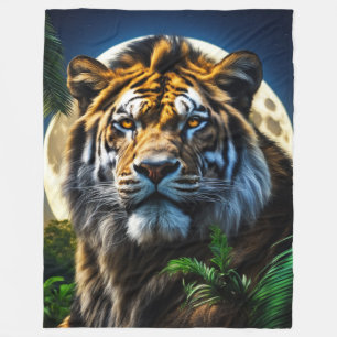 Majestic Tiger Fleecedecke