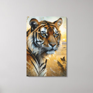 Majestic Tiger Leinwanddruck