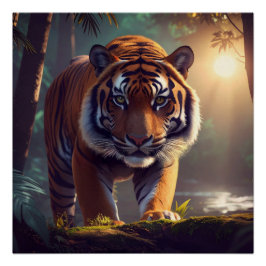 Majestic Tiger Poster
