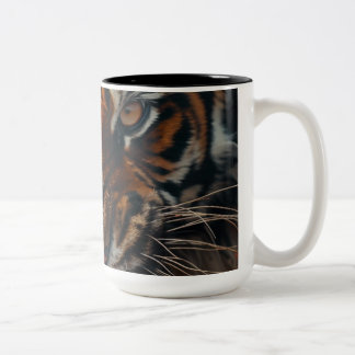 Majestic Tiger Roar Zweifarbige Tasse