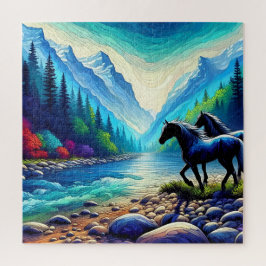 Majestic Treffen im Tal Ristorante La Lanchetta Puzzle