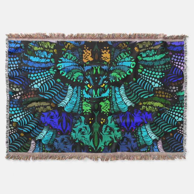 Majestic Tribal Owl Decke (Vorderseite)