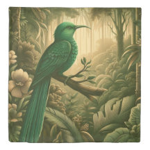 Majestic Tropical Bird im grünen Dschungel 3