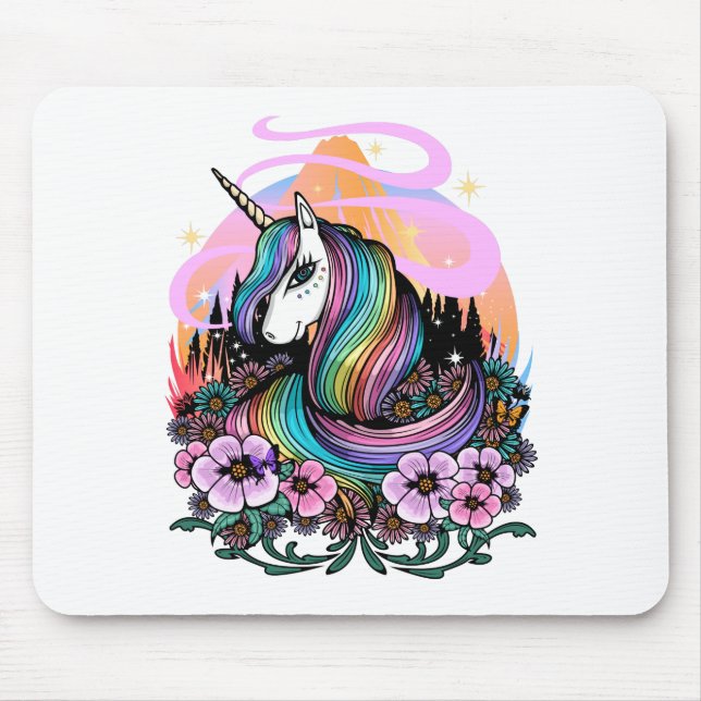 Majestic Unicorn Mousepad (Vorne)