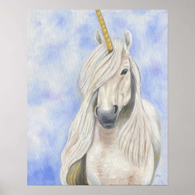 Majestic Unicorn Poster (Vorne)