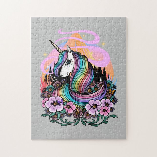 Majestic Unicorn Puzzle (Vertikal)