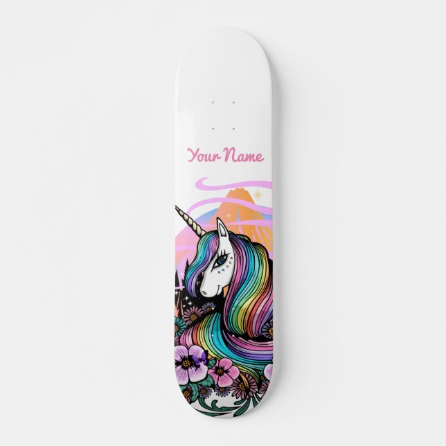 Majestic Unicorn Skateboard (Vorne)