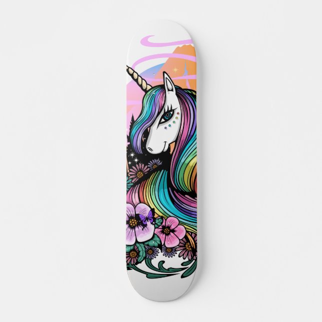 Majestic Unicorn Skateboard (Vorne)