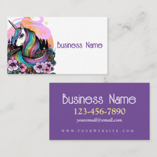 Majestic Unicorn Visitenkarte