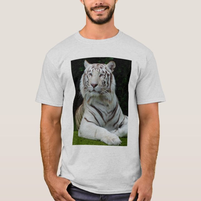 Majestic White Tiger T - Shirt (Vorderseite)
