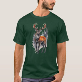 Majestic Whitetail Deer Buck T-Shirt